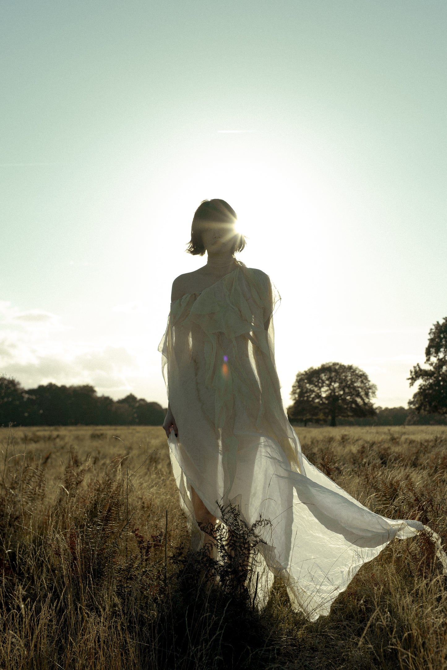 Natural Dyed Silk Dress