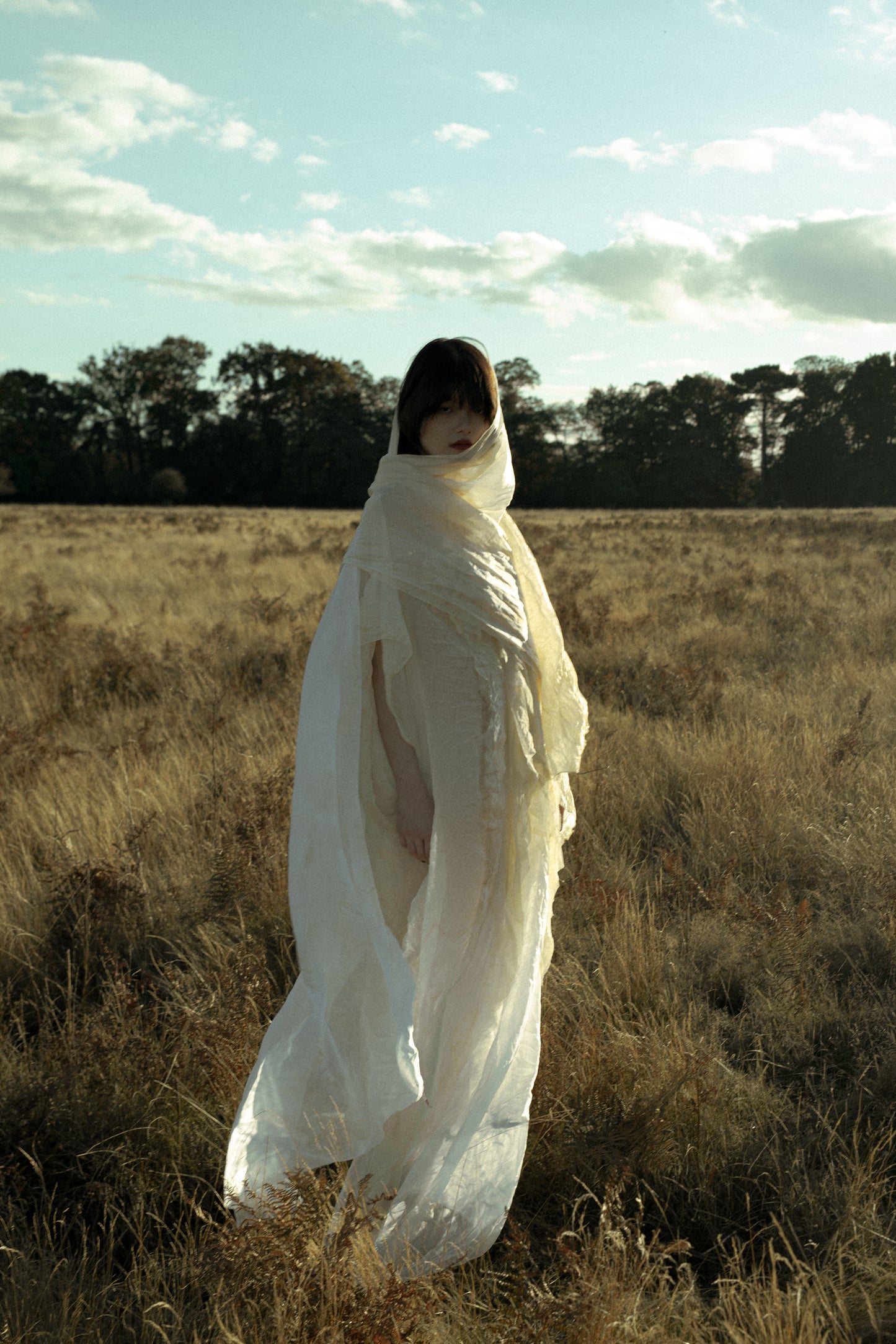 Natural Dyed Silk Dress