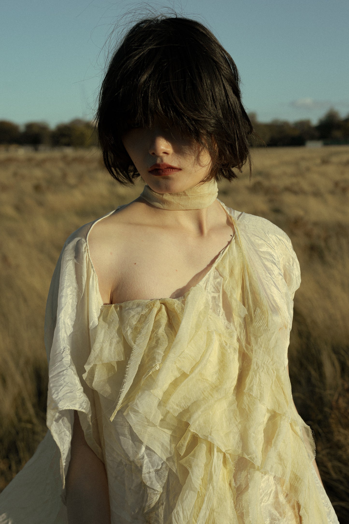 Natural Dyed Silk Dress