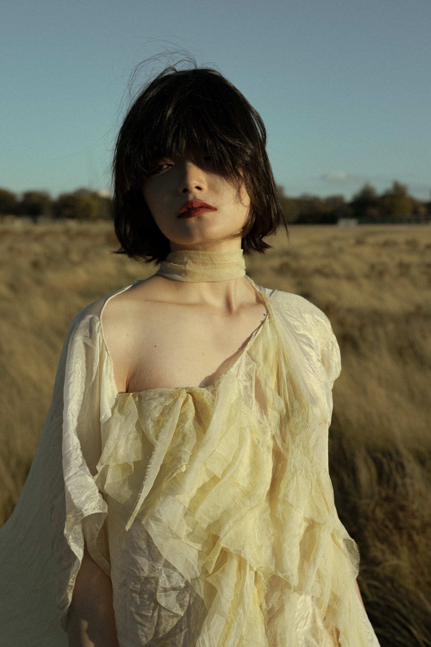 Natural Dyed Silk Dress