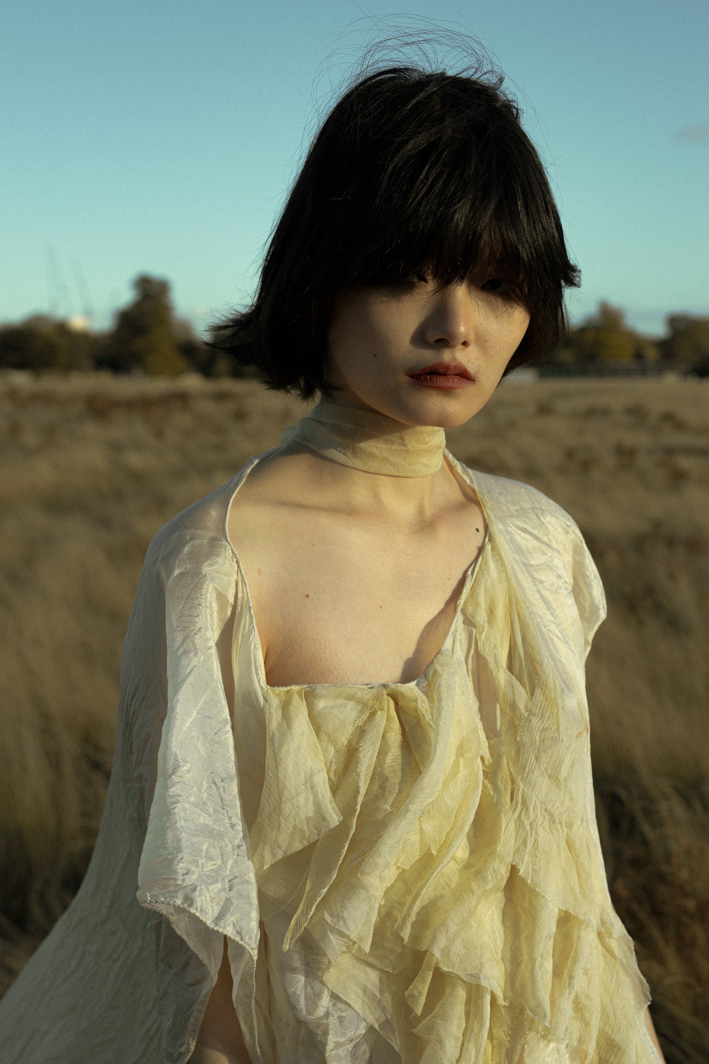 Natural Dyed Silk Dress